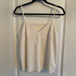 H&M Faux Leather Tank Top - size 8